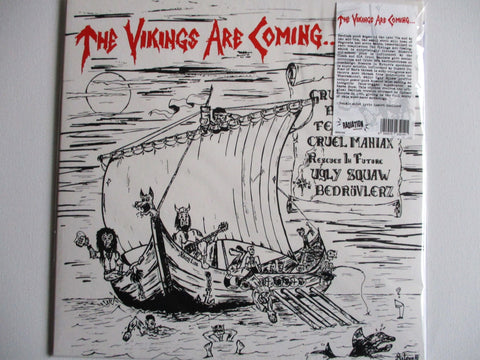 v/a THE VIKINGS ARE COMING LP repro SALE! last one