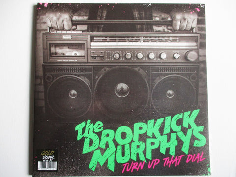 DROPKICK MURPHYS turn up that dial LP gold V one only
