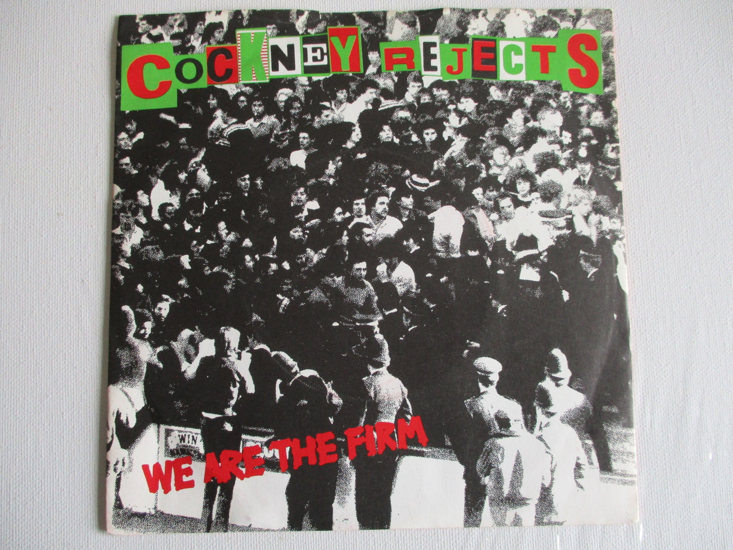 COCKNEY REJECTS we are the firm 7" VG+ EX
