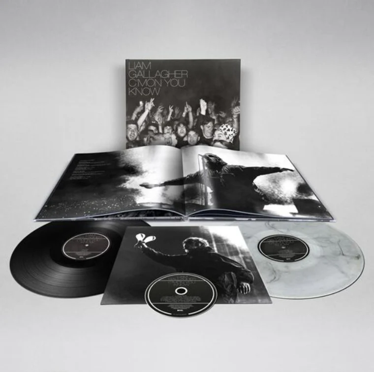 LIAM GALLAGHER c'mon you know 2LP , CD , art print DELUXE SET