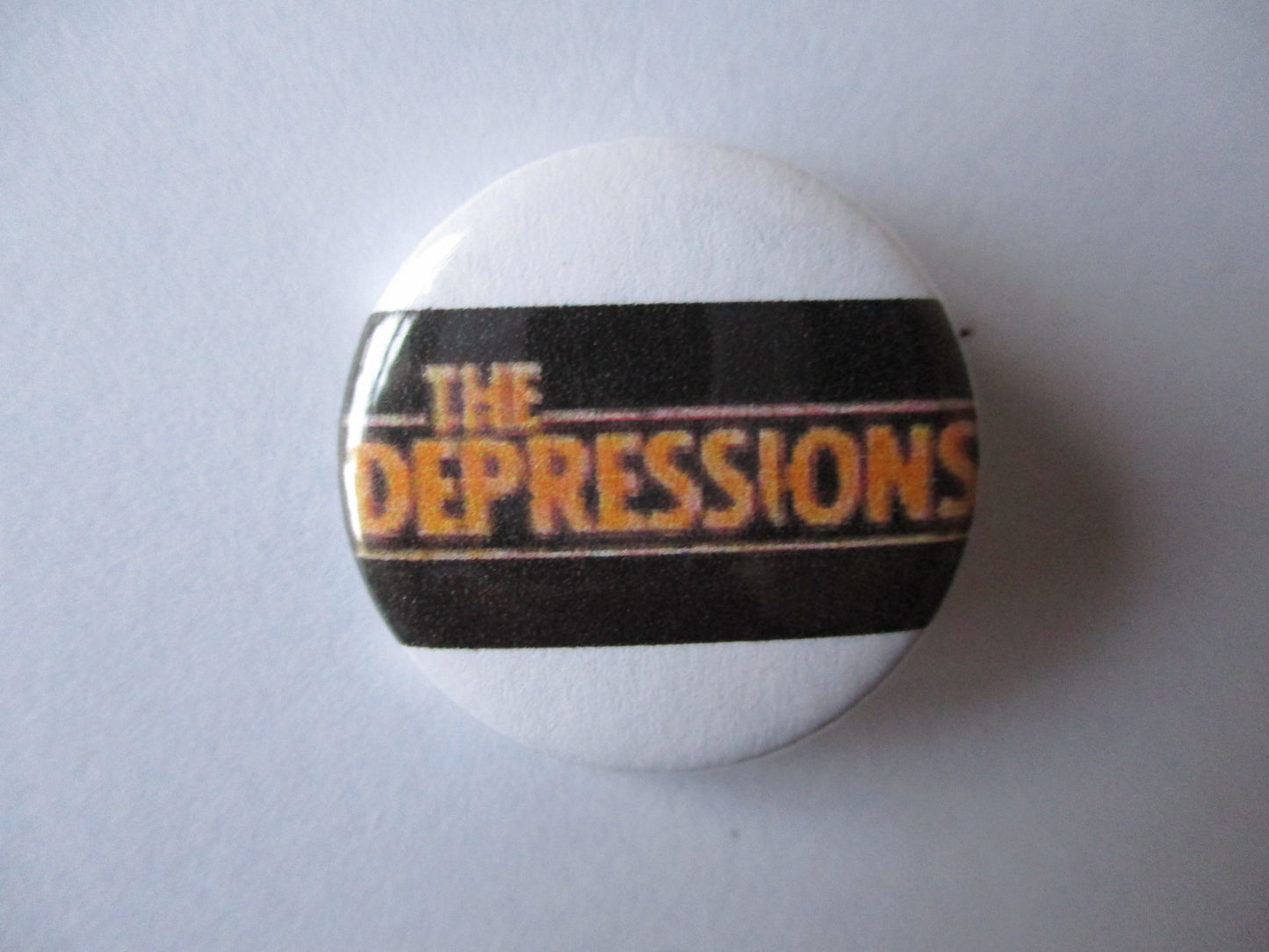 THE DEPRESSIONS punk badge - Savage Amusement