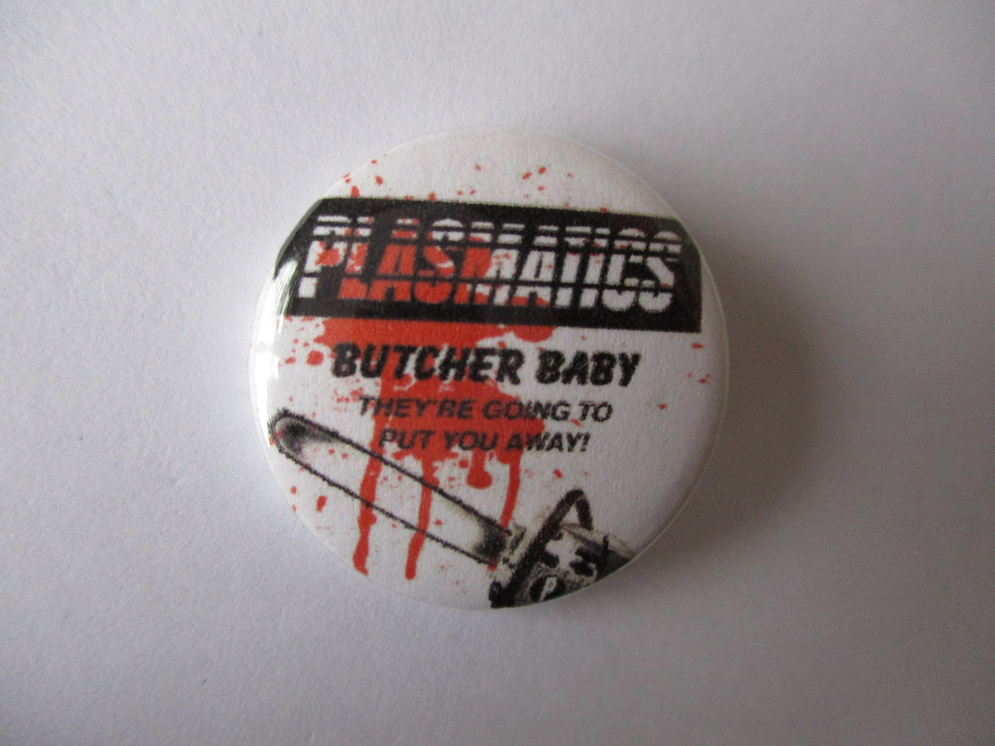 PLASMATICS punk badge
