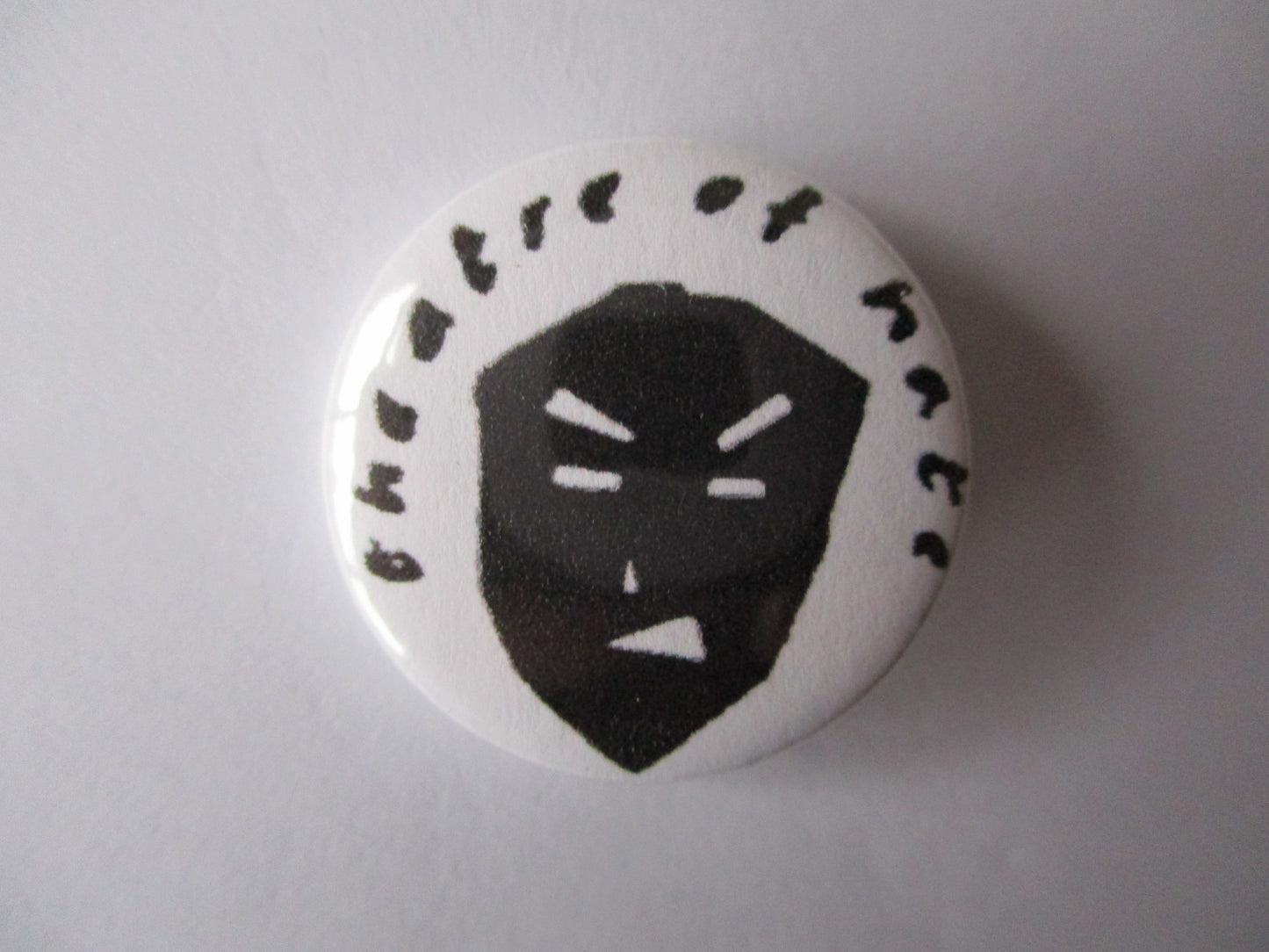 THEATRE OF HATE punk badge (VARIOUS DESIGNS)