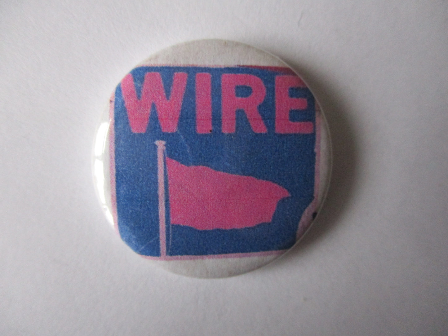 WIRE punk badge (VARIOUS DESIGNS)