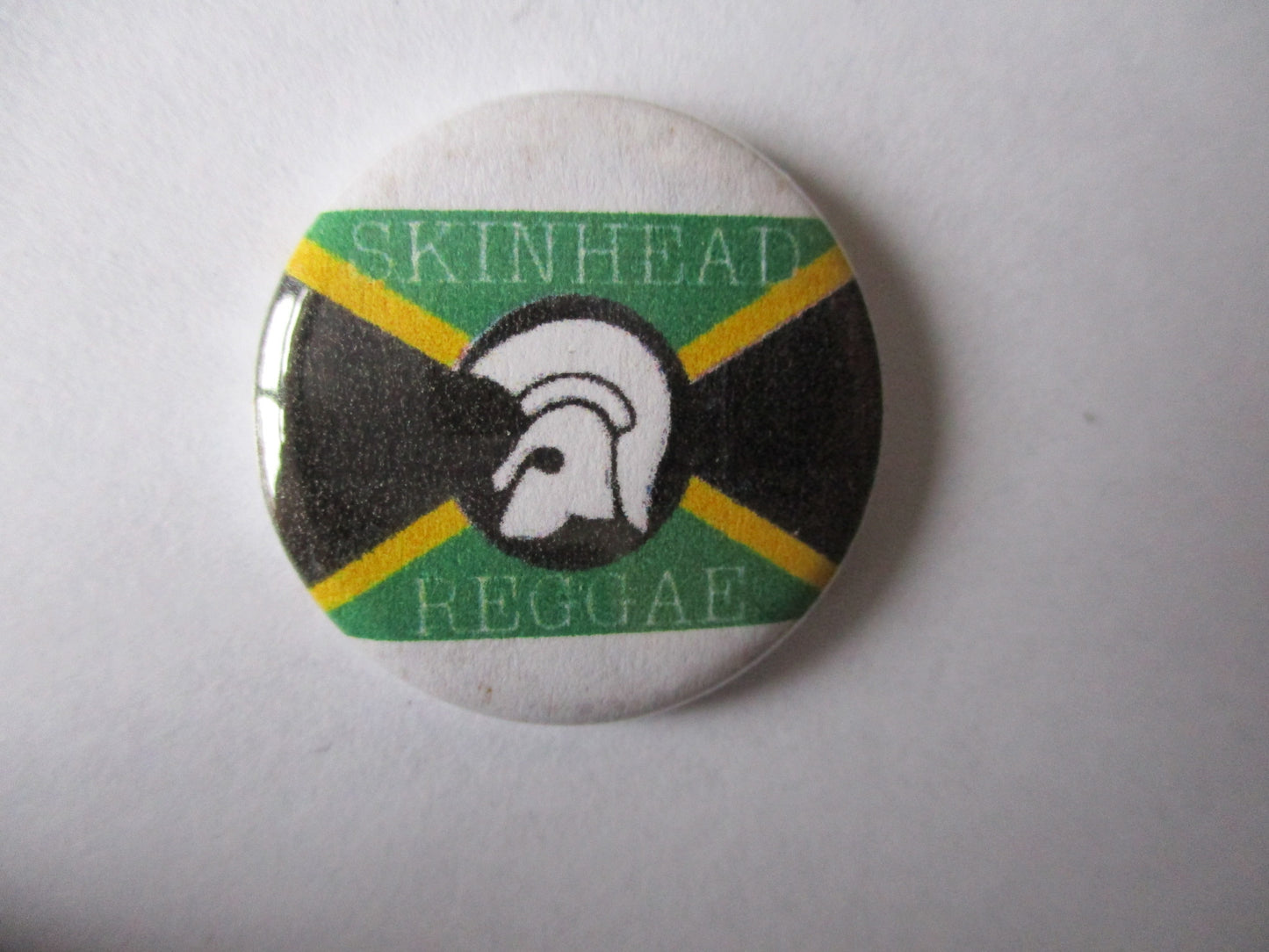 SKINHEAD oi! ska badge (VARIOUS DESIGNS)