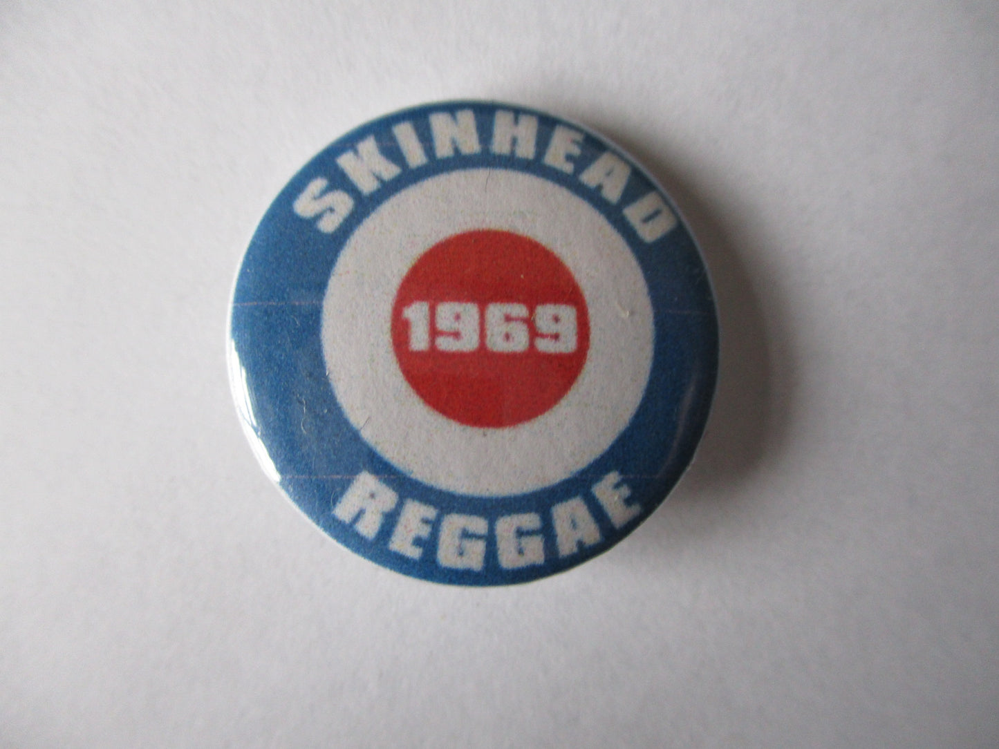 SKINHEAD REGGAE mod style ska badge