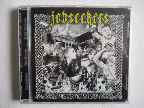 JOBSEEKERS / THE HOORS this is not 1984 CD