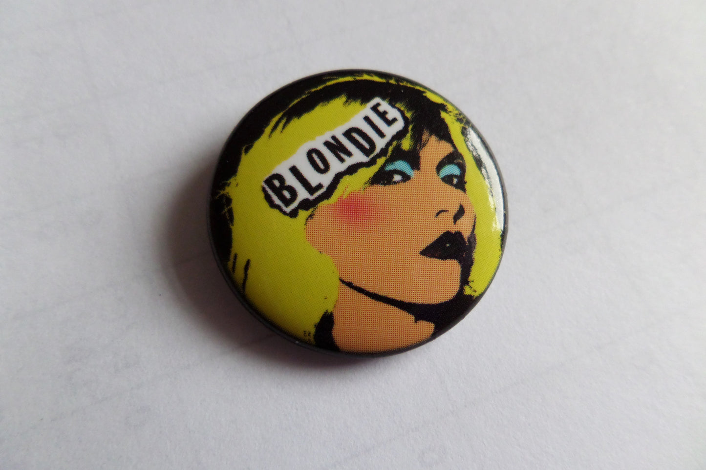 BLONDIE full colour PUNK BADGE