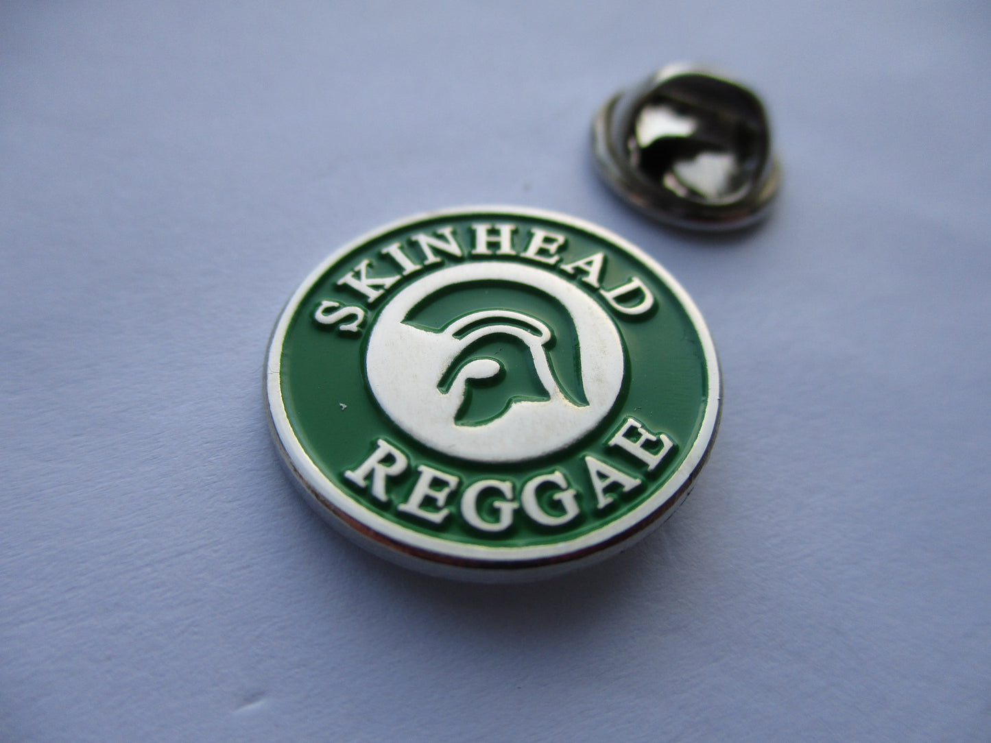 SKINHEAD REGGAE small SKA METAL BADGE £2.99ea