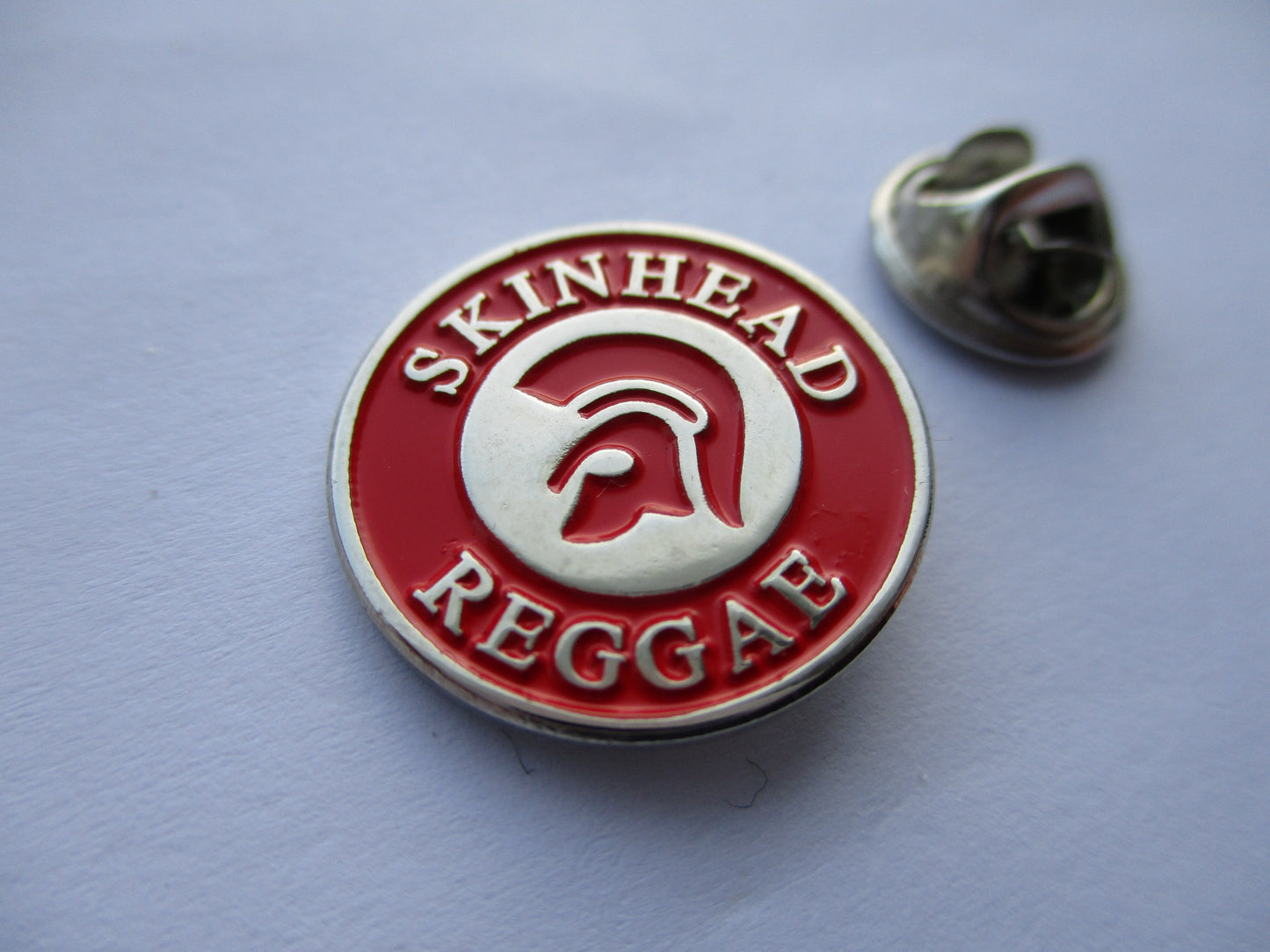 SKINHEAD REGGAE small SKA METAL BADGE £2.99ea