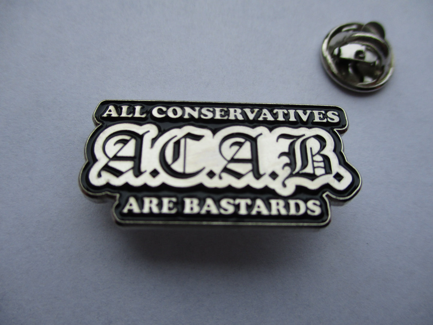 ANTI TORY METAL BADGES - Buy 3+ get 20% off!