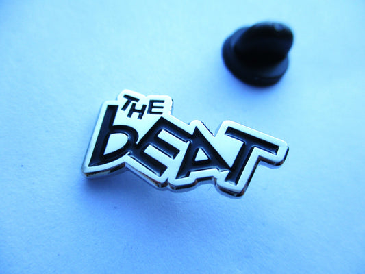 THE BEAT ska METAL BADGE (silver)