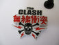 THE CLASH punk metal badge enamel pin (oriental, grey)