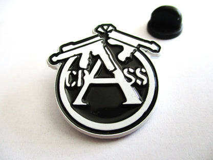 REBEL MERCH METAL BADGES - Buy 3+ get 20% off!