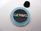 THE GERMS embossed PUNK METAL BADGE