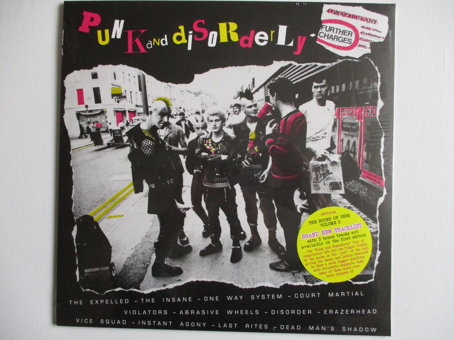 v/a PUNK & DISORDERLY - further charges LP (new version)