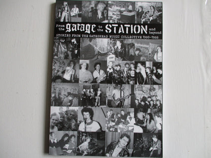 FROM THE GARAGE TO THE STATION anarcho punk BOOK rare cover