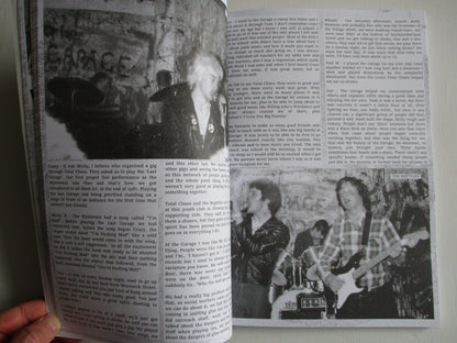 FROM THE GARAGE TO THE STATION anarcho punk BOOK rare cover