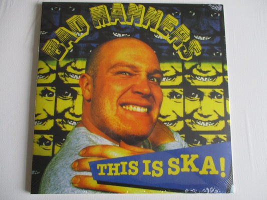 BAD MANNERS this is ska LP White V* G/fold