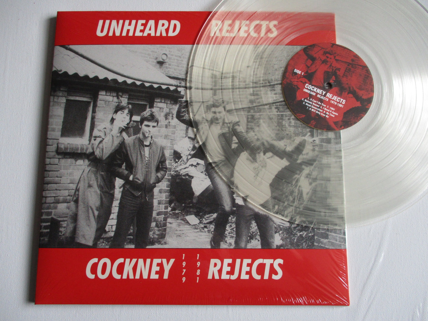 COCKNEY REJECTS unheard rejects LP g/fold sl