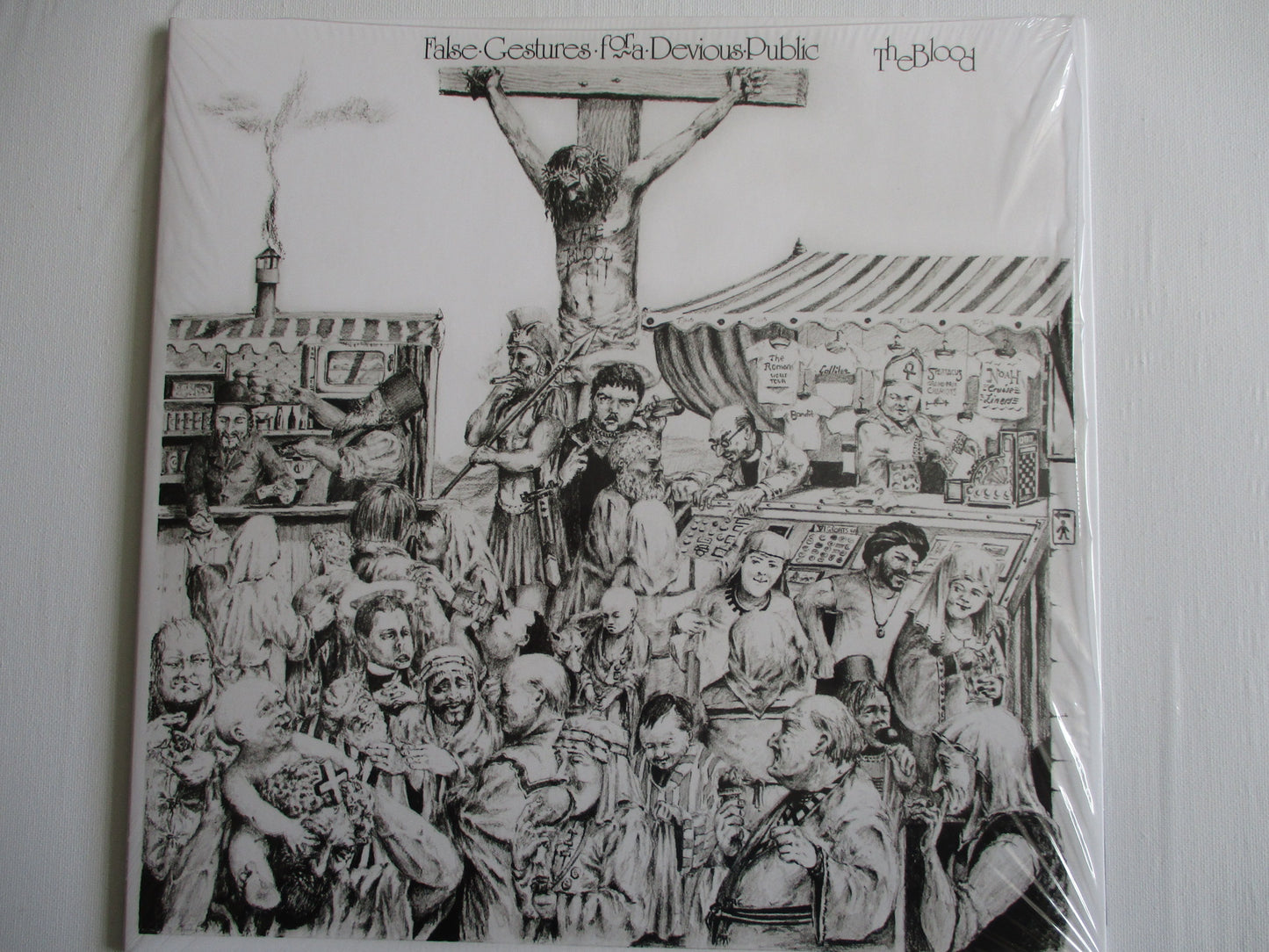 THE BLOOD false gestures LP g/fold sl