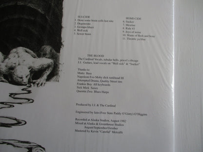 THE BLOOD false gestures LP g/fold sl