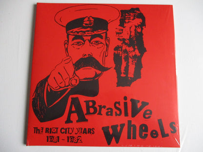 ABRASIVE WHEELS the riot city years LP (G/fold)