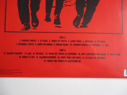 ABRASIVE WHEELS the riot city years LP (G/fold)