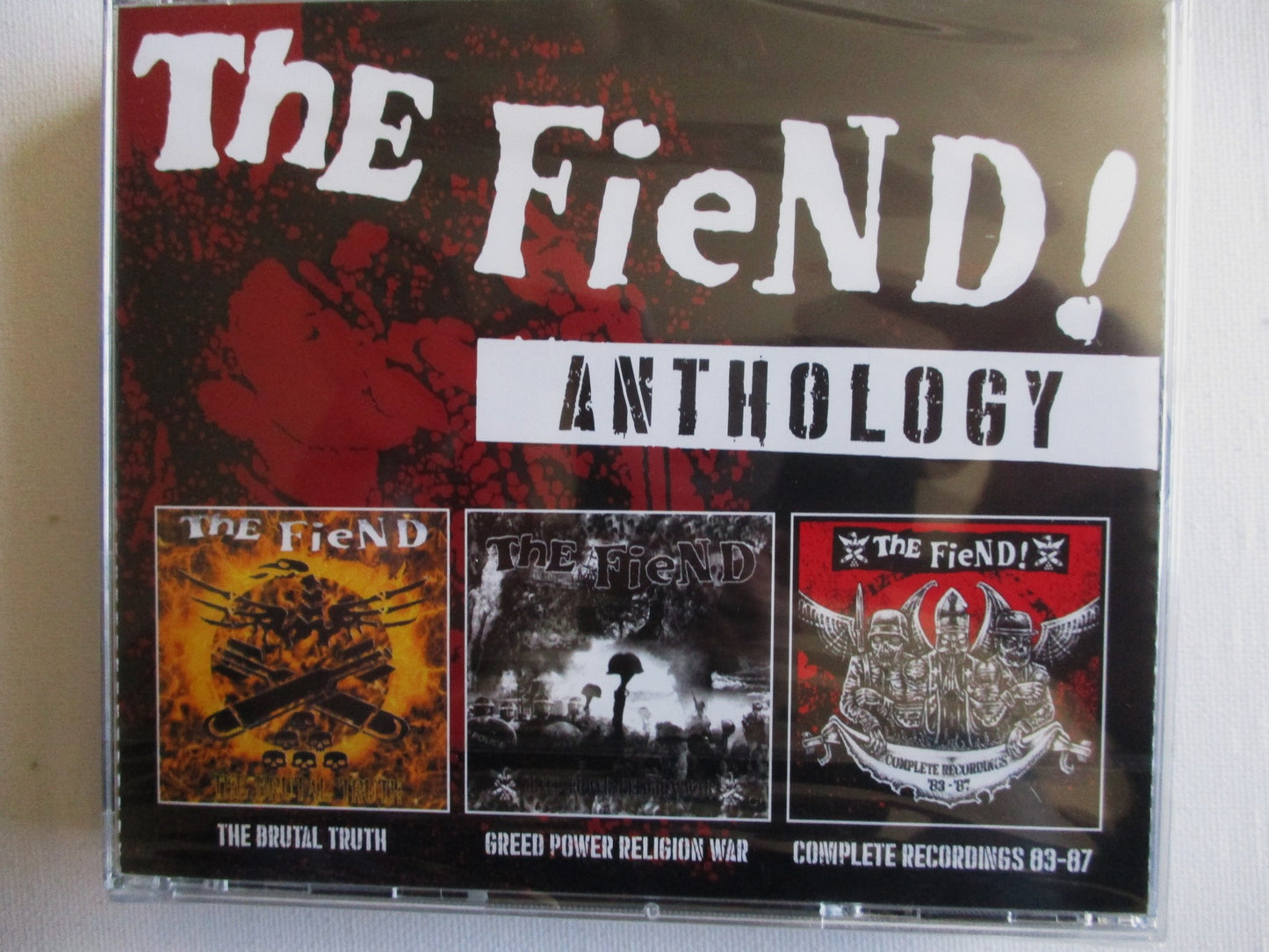 THE FIEND anthology 3CD set ONLY £7.99
