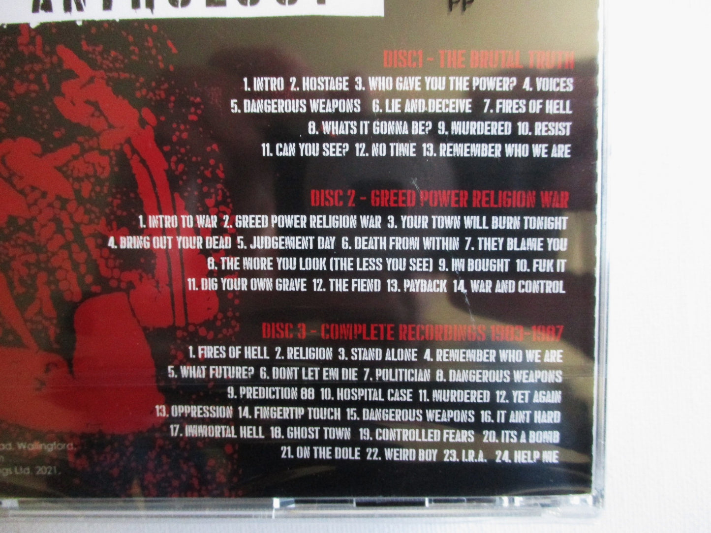 THE FIEND anthology 3CD set ONLY £7.99