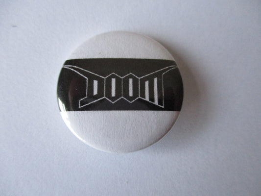 DOOM punk badge