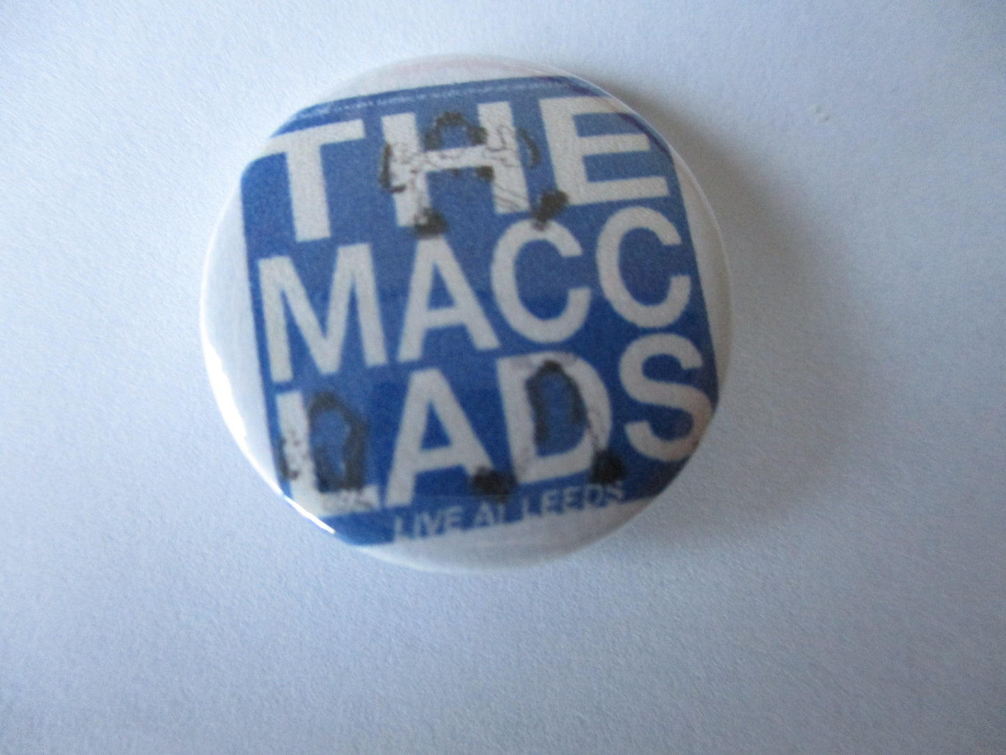 MACC LADS punk badge (VARIOUS DESIGNS)