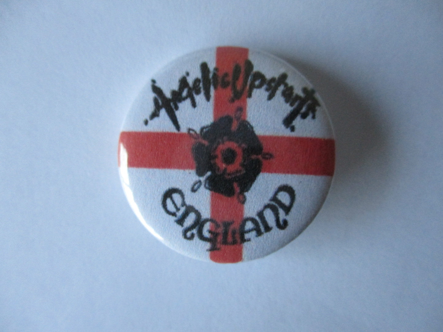 ANGELIC UPSTARTS punk badge (VARIOUS DESIGNS)