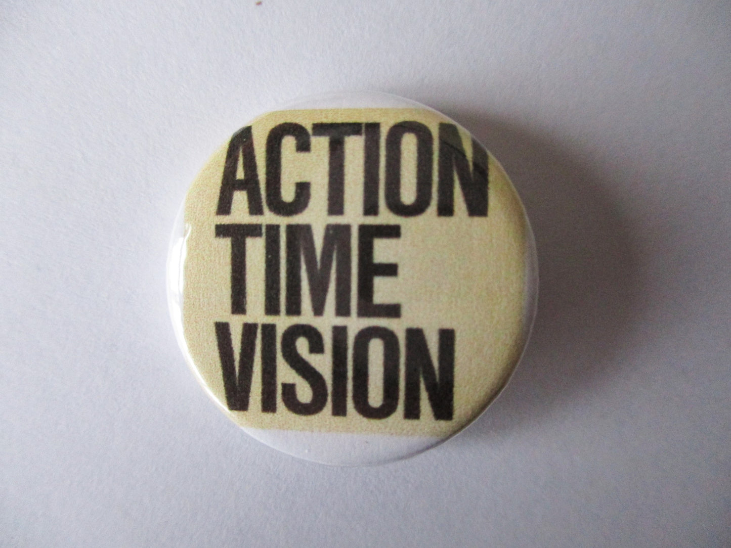 ATV punk badge (cream)