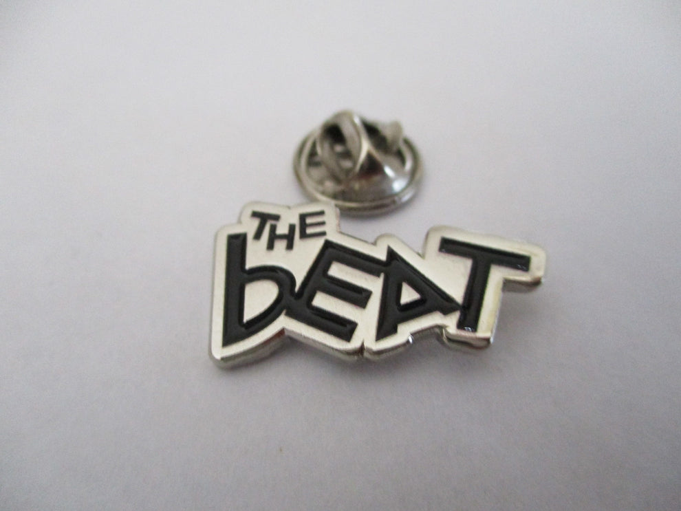 THE BEAT Ska METAL BADGE silver Savage Amusement the-beat-ska-metal-badge-silver-savage-amusement