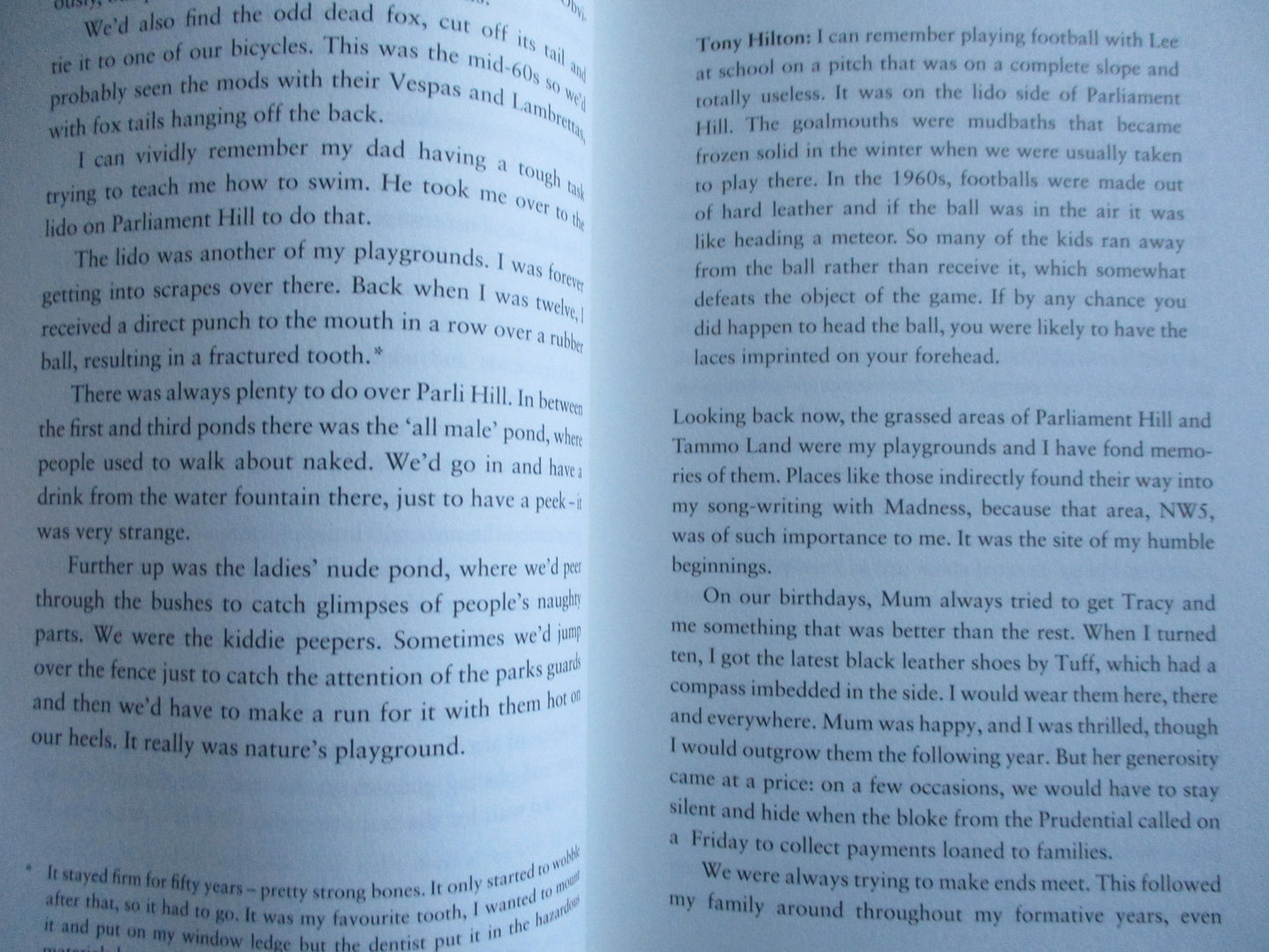 GROWING OUT OF IT lee thompson / madness BOOK