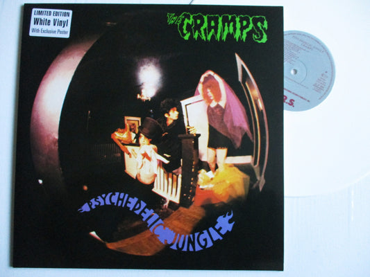 THE CRAMPS psychedelic jungle LP + POSTER