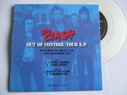 THE CLASH out of control tour 7" one only