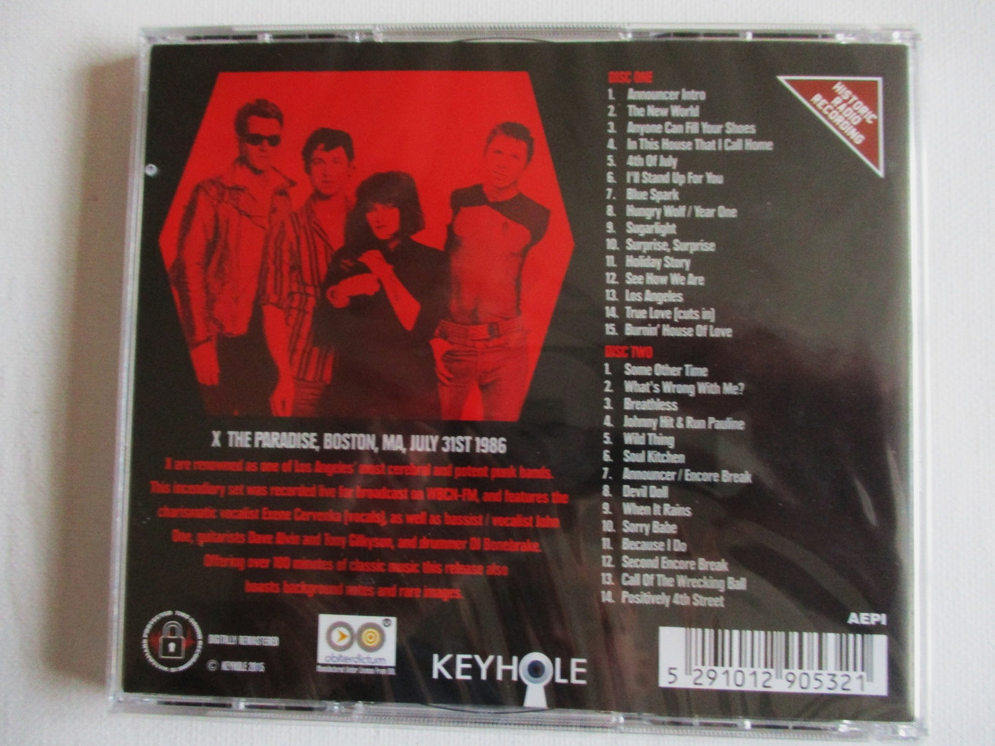X the new world live 2CD