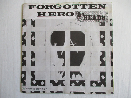 AHEADS forgotten hero 7" VG EX