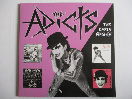 THE ADICTS the early singles LP g/fold