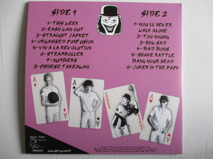 THE ADICTS the early singles LP g/fold