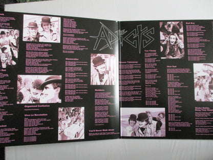 THE ADICTS the early singles LP g/fold