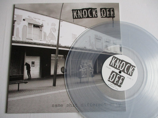 KNOCK OFF same shit different city LP (Ltd repro)