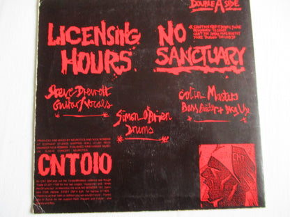 NEWTOWN NEUROTICS licensing hours 7"  G EX