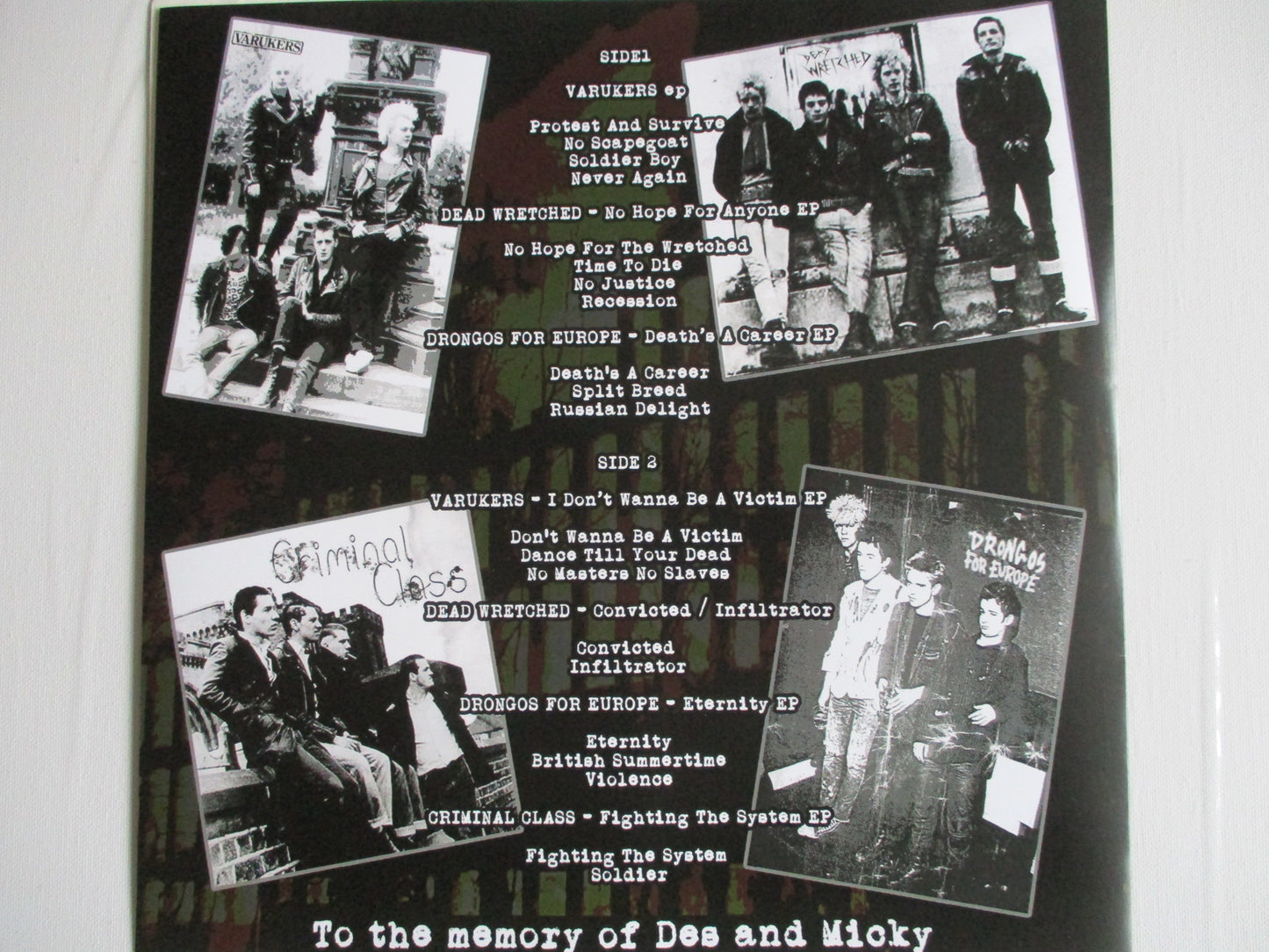 v/a BURN IN HELL LP  inferno recs comp