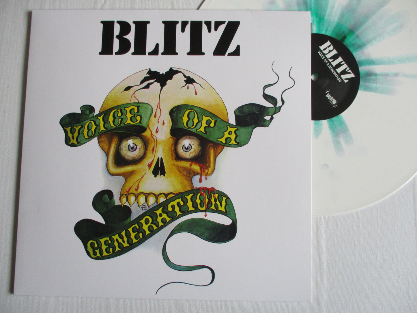 BLITZ voice of a generation LP Splatter V import