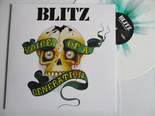 BLITZ voice of a generation LP Splatter V import