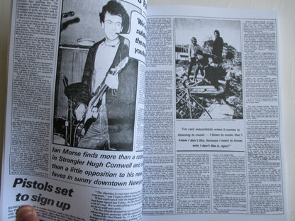SOUNDS etc 1977 cuttings HUGE BOOK