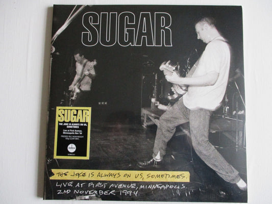 SUGAR the joke is always on us sometimes 2LP CLEAR V